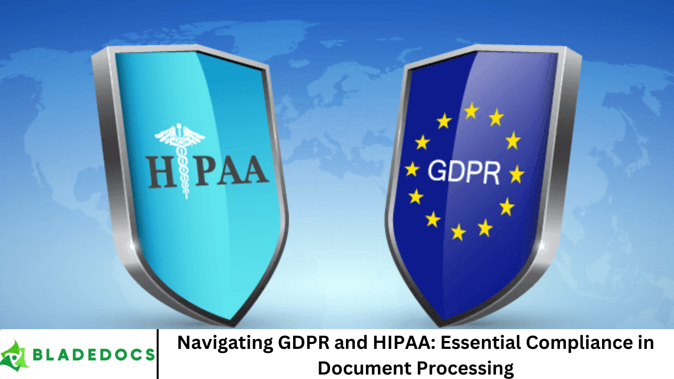 Navigating GDPR and HIPAA: Essential Compliance in Document Processing