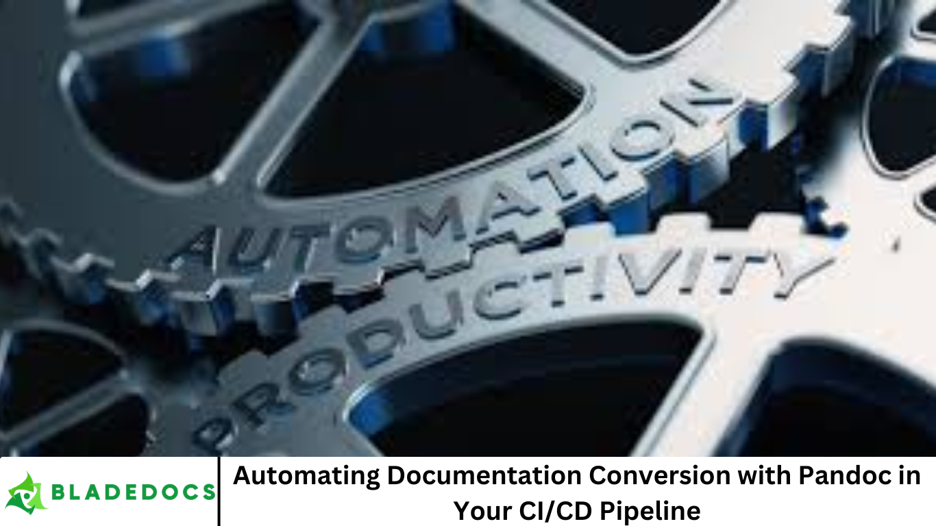 Automating Documentation Conversion with Pandoc in Your CI/CD Pipeline
